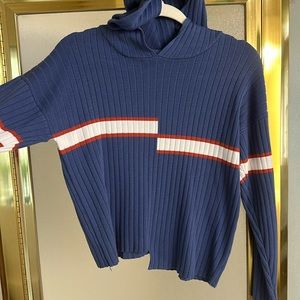 Asymmetrical sweater hoodie